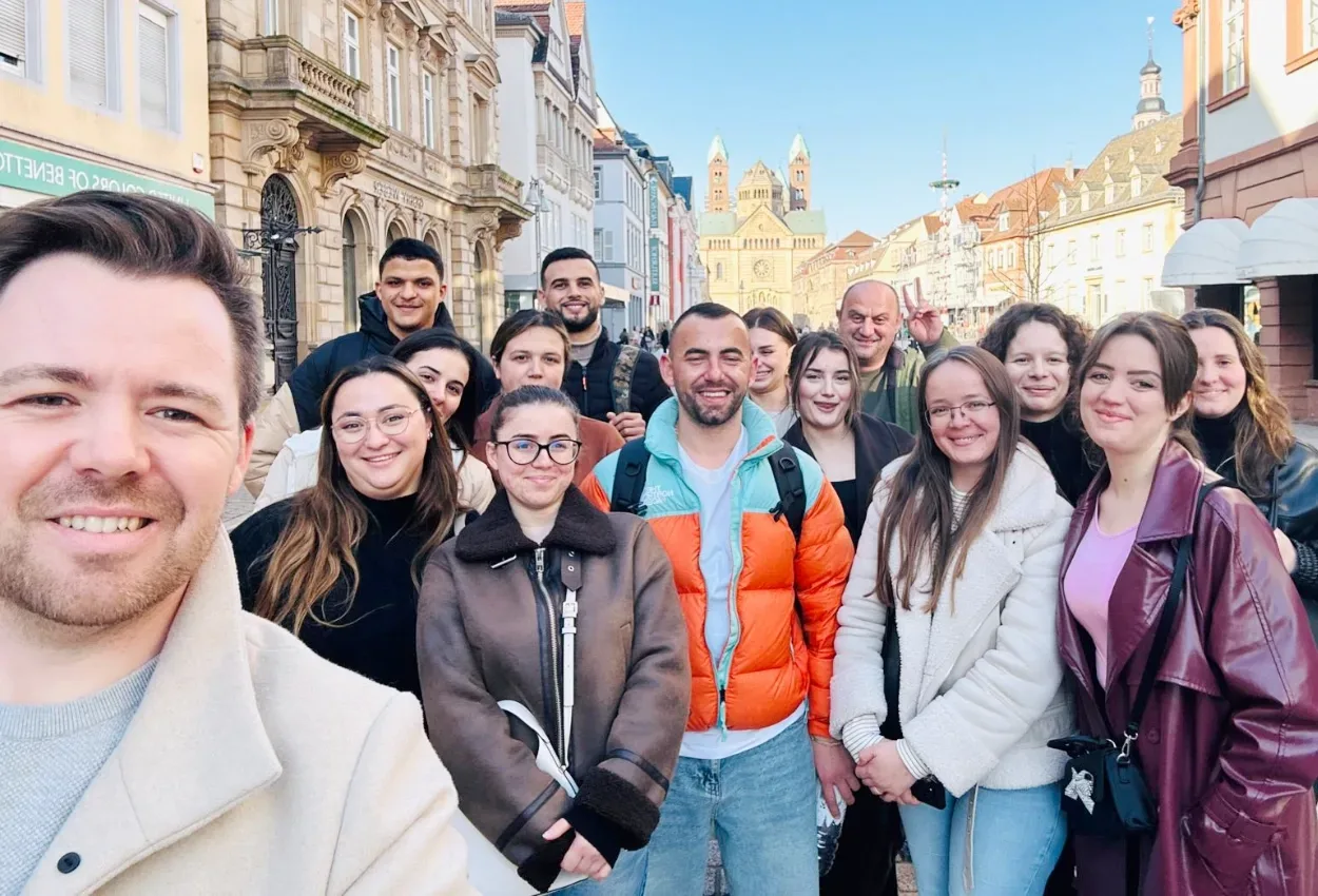 Gemeinsamer Start in Speyer